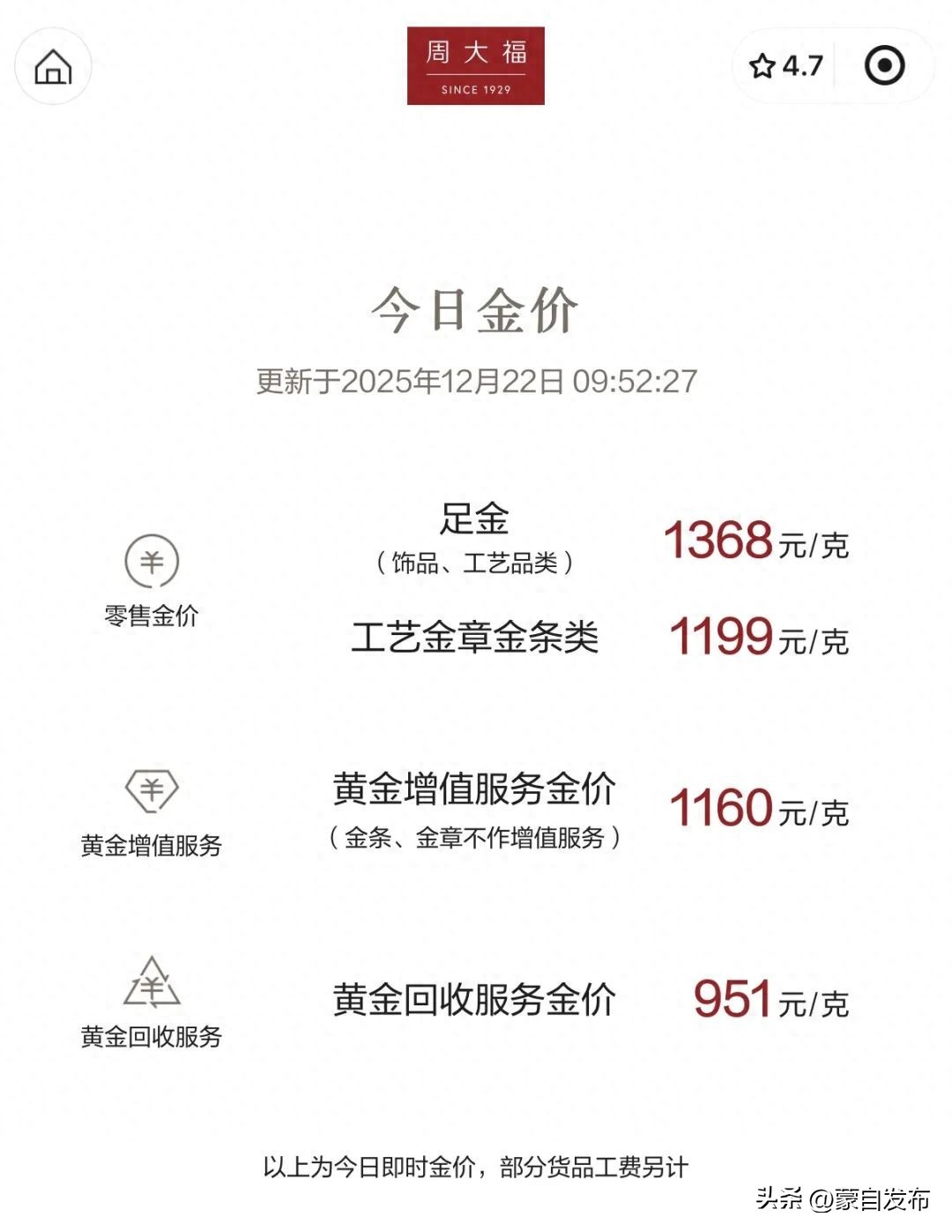 现货黄金价格走势_周大福足金价格分析_伦敦金行业动态
