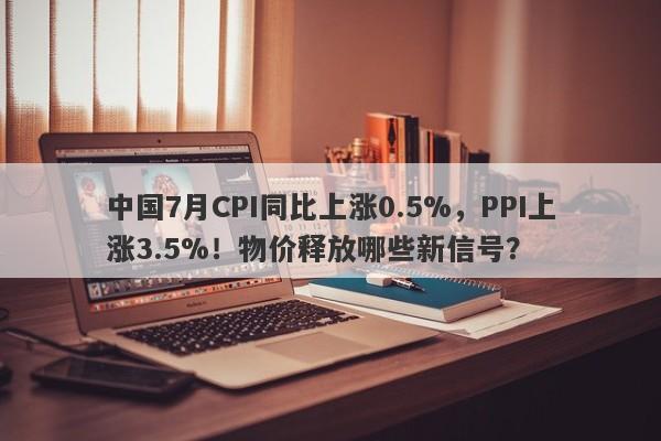 中国7月CPI同比上涨0.5%，PPI上涨3.5%！物价释放哪些新信号？