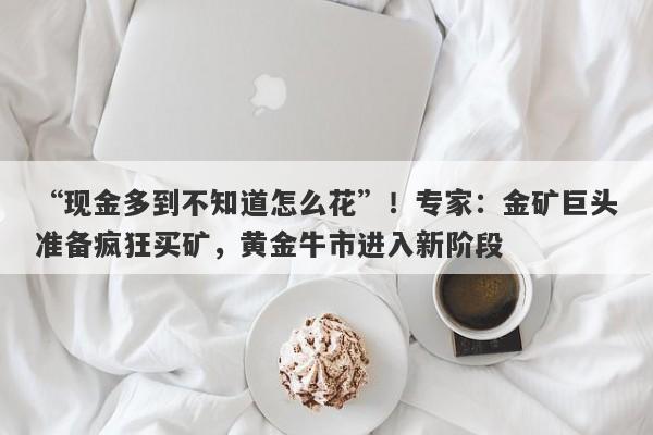 “现金多到不知道怎么花”！专家：金矿巨头准备疯狂买矿，黄金牛市进入新阶段