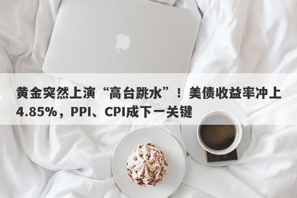 黄金突然上演“高台跳水”！美债收益率冲上4.85%，PPI、CPI成下一关键