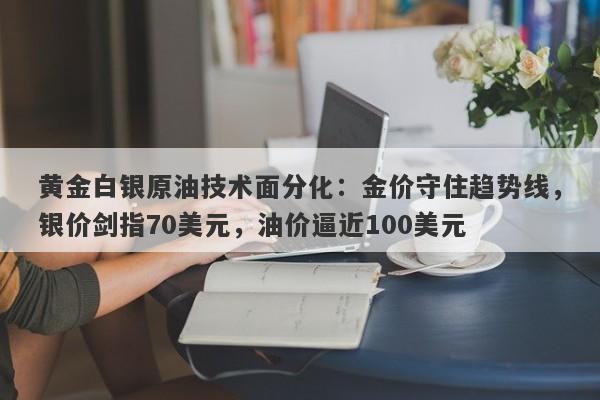 黄金白银原油技术面分化：金价守住趋势线，银价剑指70美元，油价逼近100美元