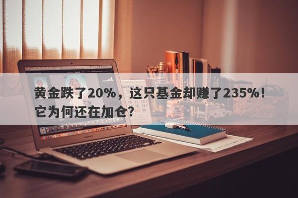 黄金跌了20%，这只基金却赚了235%！它为何还在加仓？
