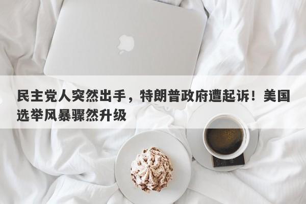 民主党人突然出手，特朗普政府遭起诉！美国选举风暴骤然升级